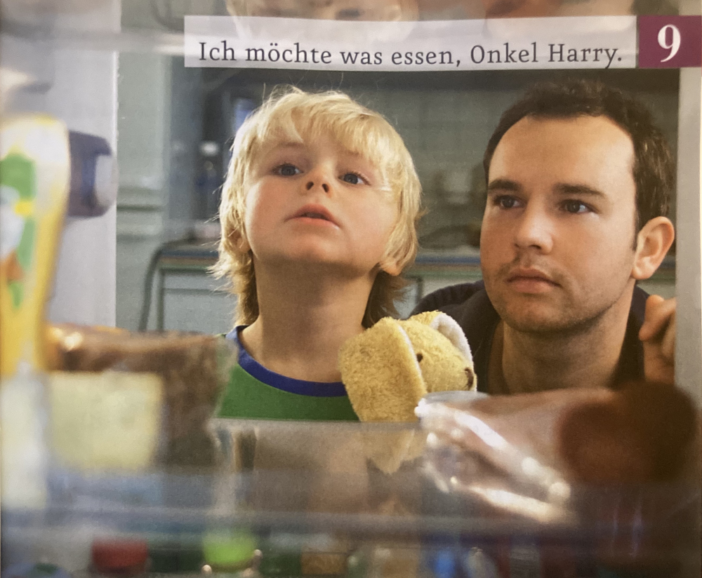 Ich möchte was essen, Onkel Harry.
