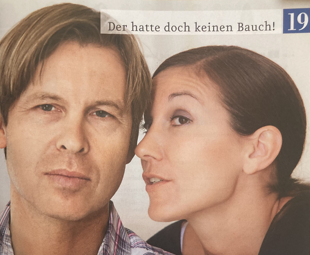 Der hatte doch keinen Bauch!